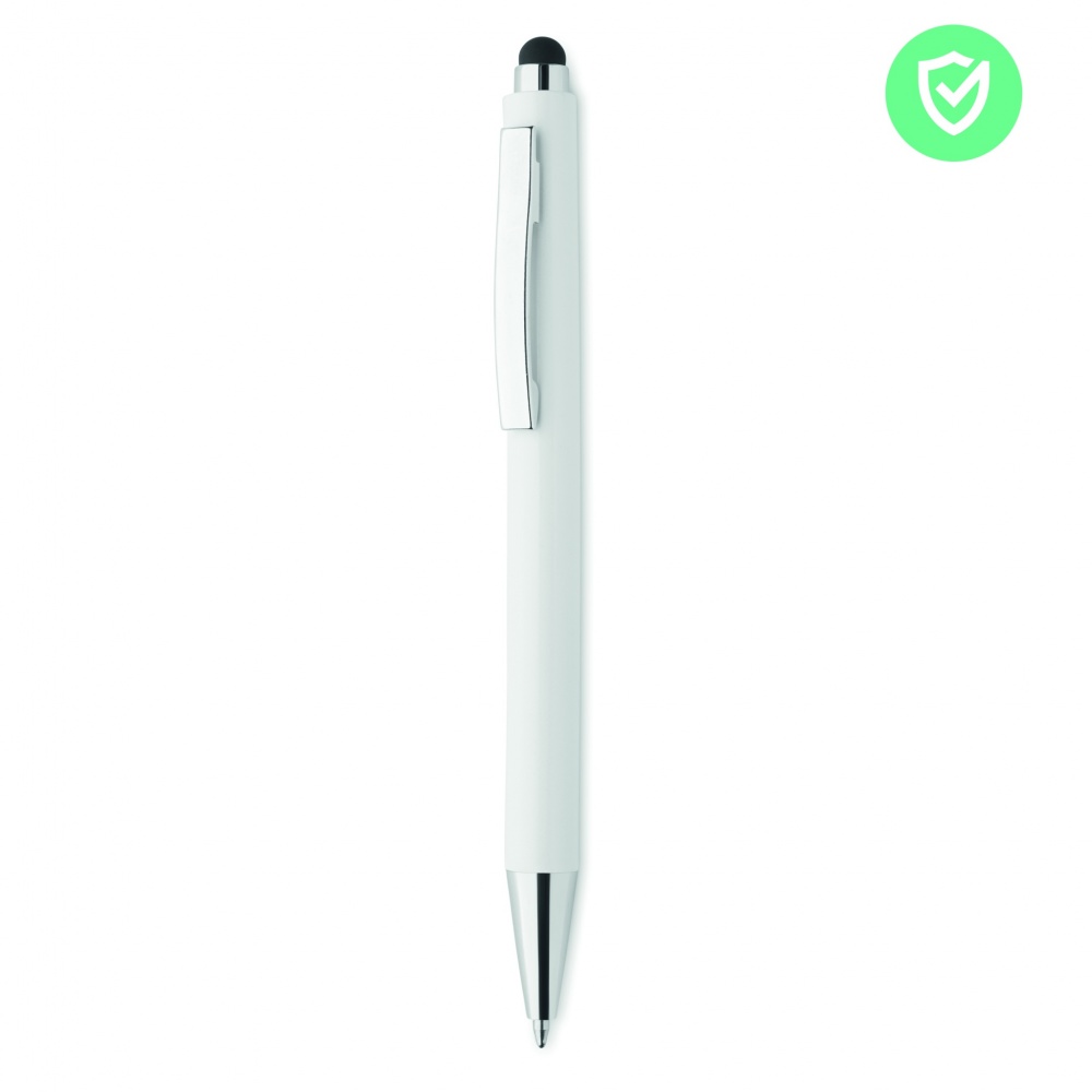 Logotrade promotional products photo of: Antibacterial stylus ballpen